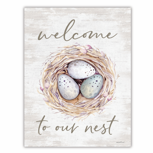 Carolina Cozy Pick 🐝🌺 ~  Welcome to Our Nest Gallery-Wrapped Canvas