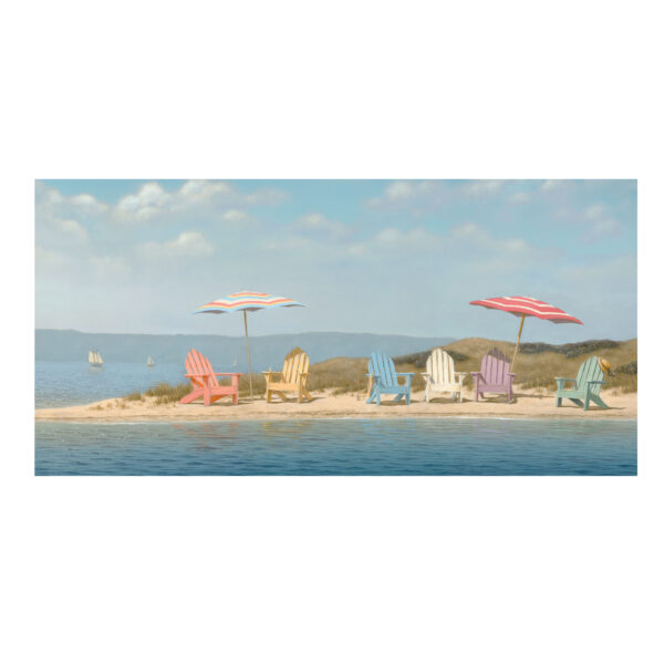 Daniel Pollera ~ Summer Colors 96x45 Gallery Art Textile Wall Mural - Image 2