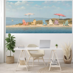 Daniel Pollera ~ Summer Colors 96x45 Gallery Art Textile Wall Mural