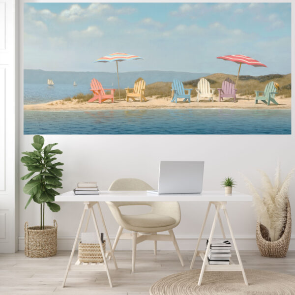 Daniel Pollera ~ Summer Colors 96x45 Gallery Art Textile Wall Mural