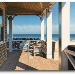 Daniel Pollera Nantucket Shore Wrapped Canvas Gallery-Wrapped Canvas