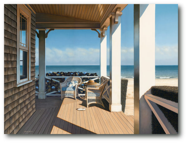 Daniel Pollera Nantucket Shore Wrapped Canvas Gallery-Wrapped Canvas