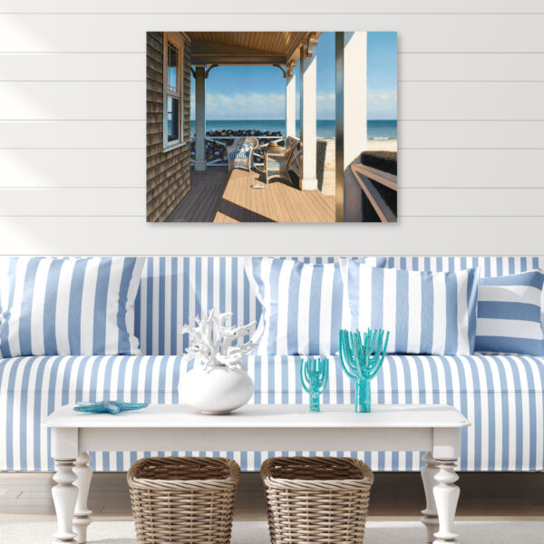 Daniel Pollera Nantucket Shore Wrapped Canvas Gallery-Wrapped Canvas - Image 2