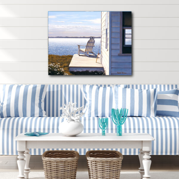 Daniel Pollera Montauk Daisies Gallery-Wrapped Canvas - Image 2