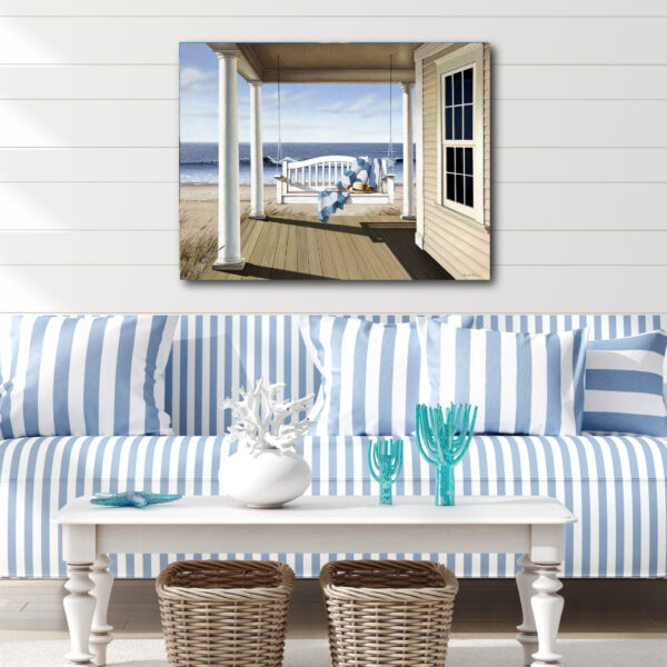 Daniel Pollera Porch Gallery-Wrapped Canvas - Image 2