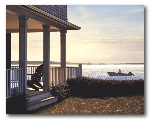 Daniel Pollera Hamlet Eastern Inlet Gallery-Wrapped Canvas