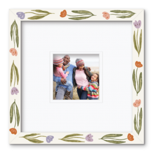 ColorBloom Moments™ Wildflowers Collection ~ 14x14" Wall Frame, 5x5 Opening