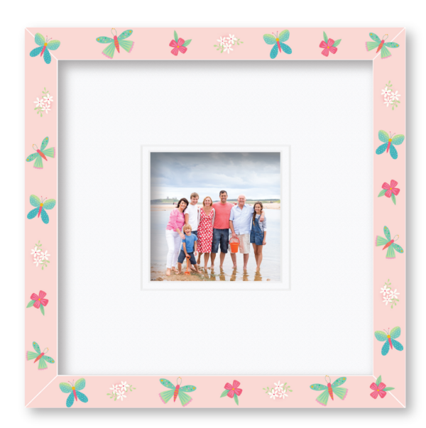 ColorBloom Moments™ Blooming Butterflies Collection ~ 14x14" Wall Frame, 5x5 Opening